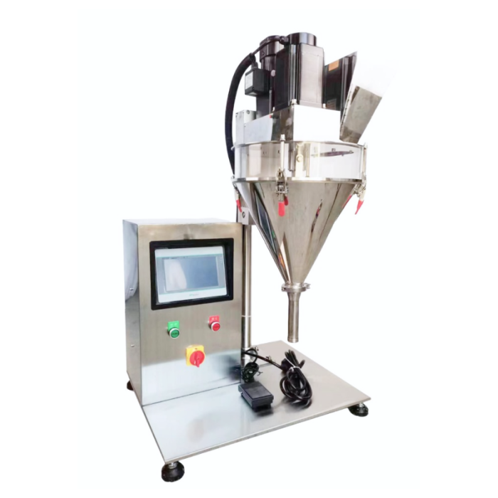 Настольный шнековый дозатор KDM SF-DG-100 Servo для фасовки трудносыпучих продуктов (K)